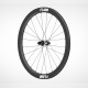 Ruote in Carbonio 700C 45x28mm Tubeless Hookless / Tubolare per Freni a Disco da Strada con Mozzo DT SWISS